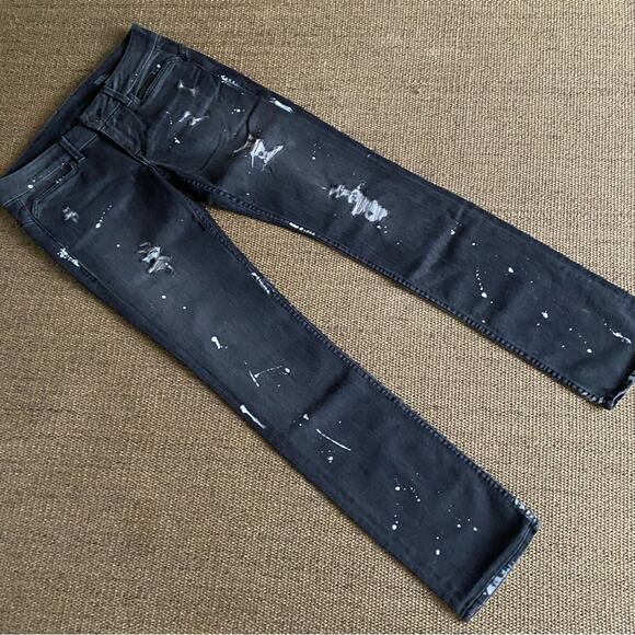 William Rast Savoy Skinny Distressed Black Jeans sz 29 NWOT - Picture 14 of 16